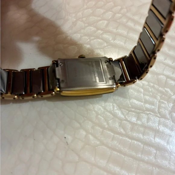 Rado Gold and Black Square Dial Watch - Picture 6 of 10